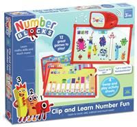 Numberblocks AN40 Clip Toy-Learn Maths Skills with Numbers 1-10 and 11-20-For Interactive Play & Child Development-Features 12 Fun Activities, 3+ Years