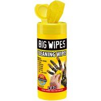 Big Wipes BGW2019 Tub of 40 Multi-Purpose Industrial Cleaning Wipes Hand Wipes