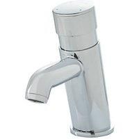 Highlife Bathrooms Skara Push Button Non-Concussive Basin Mixer Chrome (996PW)