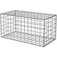 BPC Garden & DIY 300 x 300 x 600mm Hot Dipped Galvanised Steel Landscaping Cube