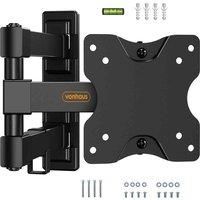 VonHaus 13-27 Inch TV Wall Bracket Mount - Tilt and Swivel Swing Arm Cantilever