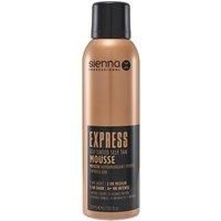 Sienna X Express Q10 Self Tan Mousse 200ml. Quick Drying Formula Enriched With Vitamin E. Fake Tan for Face and Body