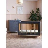 Obaby Maya Mini 2 Piece Room Set - Slate With Natural