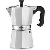 VonShef Espresso Maker 6 Cup 300mI Italian Stove Top Coffee Percolator Pot