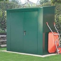 Asgard Trojan 7' x 3' (Nominal) Pent Metal Shed Green (2878K)