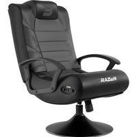 BraZen Pride Gaming Chair-Grey-Suitable for PC, Xbox, Nintendo, Playstation-2.1 Bluetooth with Surround Sound-Comfortable & Ergonomic-Max Weight of 120 kg, one size