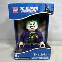 LEGO Super Heroes The Joker Kids 9" Tall Mini-figure Alarm Clock