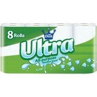 Little Duck 8 Ultra All-Purpose Kitchen Towel Rolls