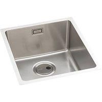 Abode Matrix 1 Bowl Medium Stainless Steel Kitchen Sink