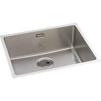 Abode Matrix 1 Bowl Large Stainless Steel Kitchen Sink