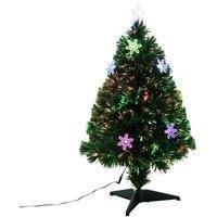 3FT Artificial Christmas Xmas Tree LED Snowflake from 7.99