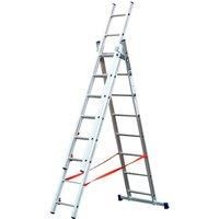 TB Davies 2.3m Light-Duty Combination Ladder