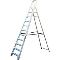 Aluminium Platform Step Ladders Professional (Class 1) TB Davies 4 to 12 Treads