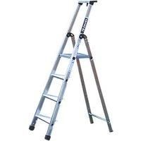 Aluminium Maxi Platform Step Ladder | Large 110mm Deep Treads TB Davies Steps