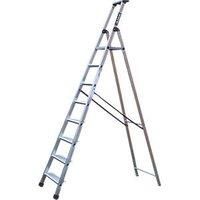 Aluminium Maxi Platform Step Ladder | Large 110mm Deep Treads TB Davies Steps