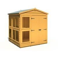 Shire Sun Hut Potting Shed 6 ft x 6 ft