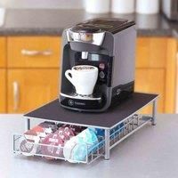 Neo 60 Pod Tassimo Coffee Capsule Dispenser Stand Drawer Storage Rack Holder