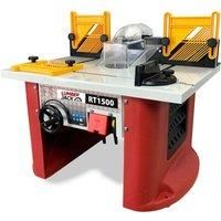 Lumberjack Bench Top Router Table with Built In 1500w Variable Speed Motor 240v