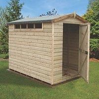 Shire Security 10' x 8' (Nominal) Apex Shiplap T&G Timber Shed (8571X)