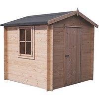 Shire Danbury 2.2m x 2.1m Log Cabin Shed (19mm)