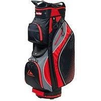 Longridge DELUXE LITE CART BAG BLACK/CHAR/RED, One Size