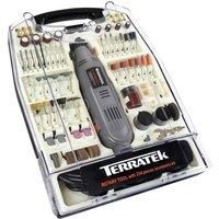 Terratek Rotary Tool Kit 135W with 234pc Accessory Set & Storage Case, Variable Speed 8000-33000rpm, Ideal for DIY, Woodwork & Hobby Craft, Dremel Compatible