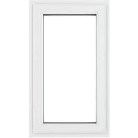 Crystal Right-Hand Opening Clear Triple-Glazed Casement White uPVC Window 610mm x 1040mm (630JM)