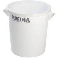 uD83DuDD25Refina Mixing bucket Large White Plastering 35L 50L 75L-100L Render tubs skim