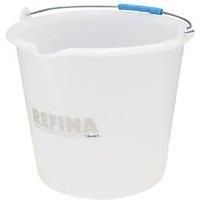 Refina X Ray Gauging Builders Bucket 18L Heavy Duty Food Grade Plastic Spout