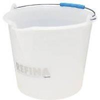 Refina X Ray Gauging Builders Bucket 12L Heavy Duty Food Grade Plastic Spout