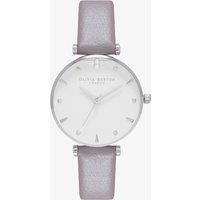 Olivia Burton Women's Queen Bee Watch - London Grey and Silver