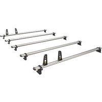 Van Guard 5 ULTIBar+ Aluminium Van Roof Bars + 4 load stops compatible with Sprinter 2006-2018 | L3, L4 | H2 | VG236-5