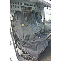 Van Guard Universal Single & Double-Seat Covers Black 2 Pcs (9825T)