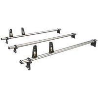 Van Guard 3 ULTIBar+ Aluminium Van Roof Bars + 4 load stops compatible with ProAce 2013-2016 | L1, L2 | H1 | VG248-3