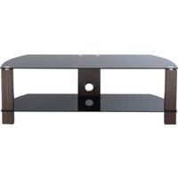 TTAP Vision 1200 mm TV Stand - Walnut & Black