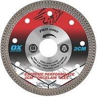 OX Tools 2CM-115/22 2CM Porcelain Cutting Blade-115/22.23mm, 115mm / 4.5 inch