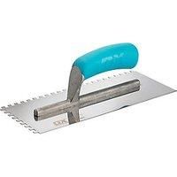 OX Trade Notched Stainless Steel Tiling Trowel - 6mm