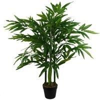 90cm (3ft) Fat Leaf Artificial Bamboo Plants Trees LEAF-7234