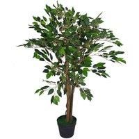 Realistic LARGE Artificial Trees Ficus Variegated Evergreen Beautiful Natural