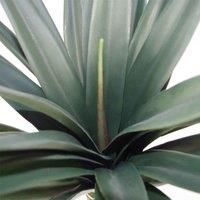 Tropical Artificial Plants 90cm Spiky Tropical Realistic Faux Plants Leaf Design