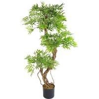 Artificial Evergreen Trees Large Japanese Evergreen Real Wood Trunk