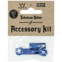 Peatys x Chris King Tubeless Valve Accessory Kit Navy