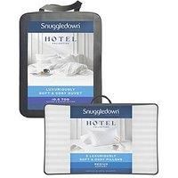 Snuggledown Hotel Luxuriously Soft & Cosy Duvet 10.5 Tog Single with 2 Pillows