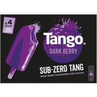 Tango Sub Zero Tang Dark Berry Flavoured Ice Lollies 4 x 70ml (280ml)