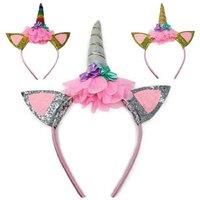 Unicorn Horn Head Girls Hair Magical Unicorn Headband Party Hair Fancy Dress