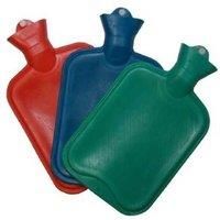 HOT WATER BOTTLE 2 Litre Natural Rubber 2L Hot-Water Screw Top Random Colour