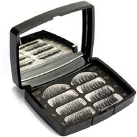 Magnetic Eyelashes False Dramatic Eyelash Set Eyelash Applicator In Mirror Case