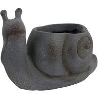 UNUSUAL SNAIL PLANTER in BLUE IRON EFFECT, YSP-141