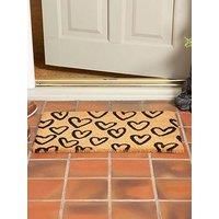 PRIDE OF PLACE Indoor Mats for Front Door and Sheltered Outdoor Use | Durable Door Mat Indoor (40cm x 60cm) - Coir Entrance Door Mat | 100% Natural Coconut Fibre Welcome Mat