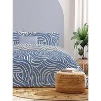 Copenhagen Home Sofia Blue Duvet Cover Set